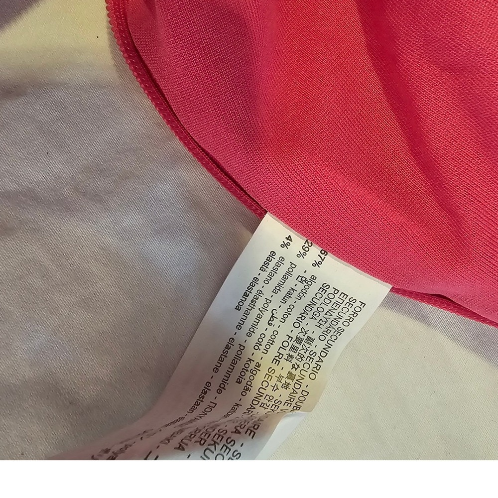 Zara Pink Floral Corset Bodice Bodysuit Sweetheart Neckline 4688/118/046 Size M - Picture 5 of 8